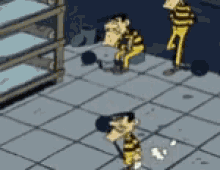 Gif animé les dalton